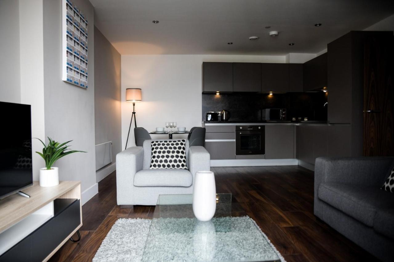 Onpoint Apartments - Spacious 2 Bedroom Apt - City Centre With Balcony Манчестър Екстериор снимка